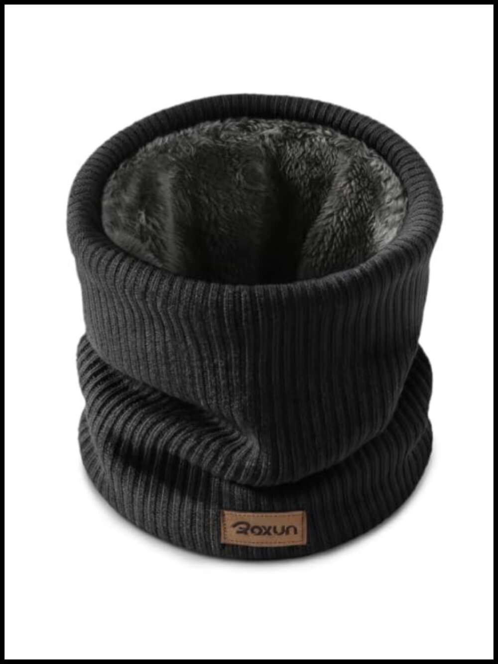 Thick Fleece Lined Neck Gaiter Winter Warmer Ski Snowboard